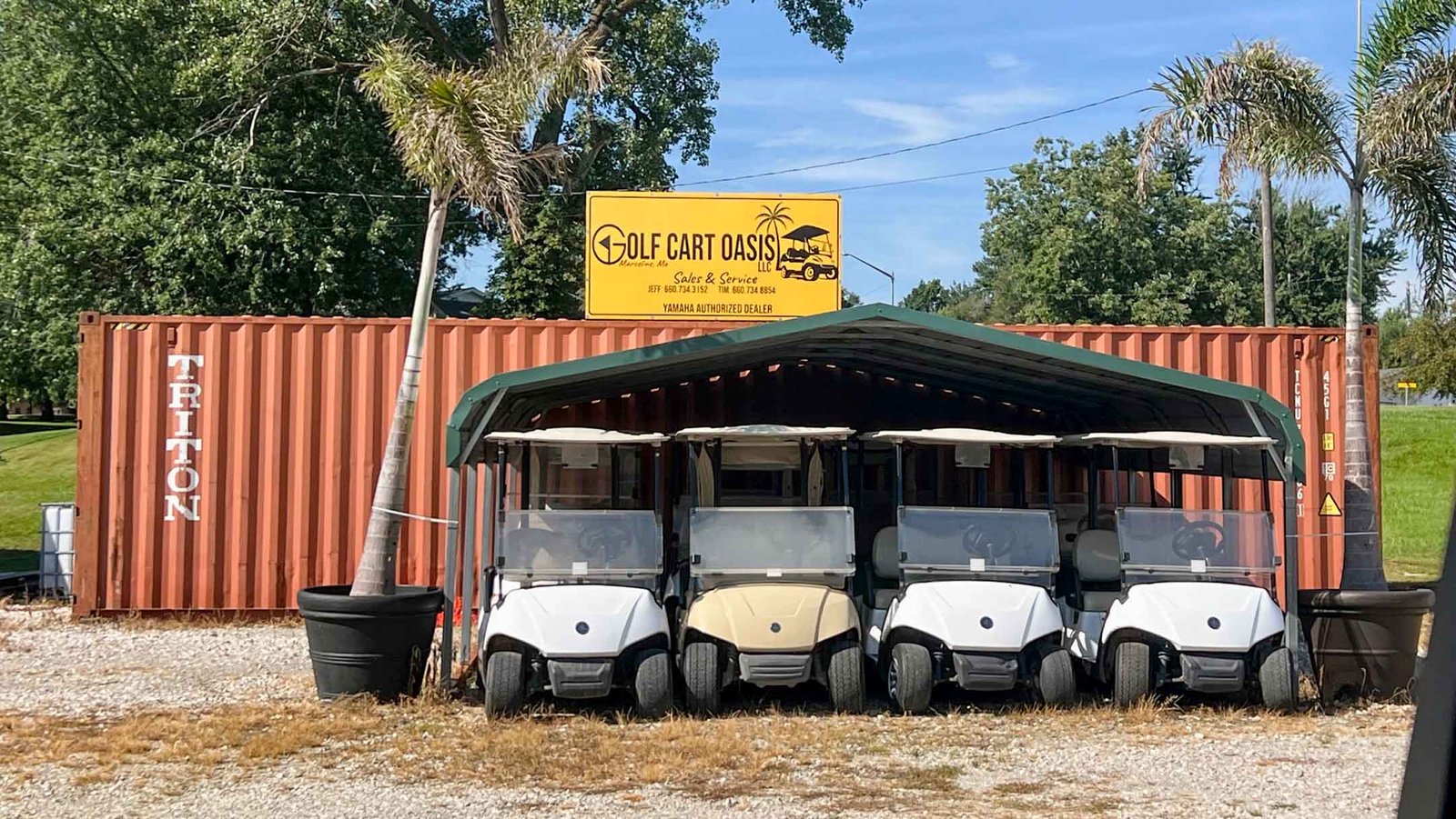 Golf Cart Oasis | VisitMarceline.com