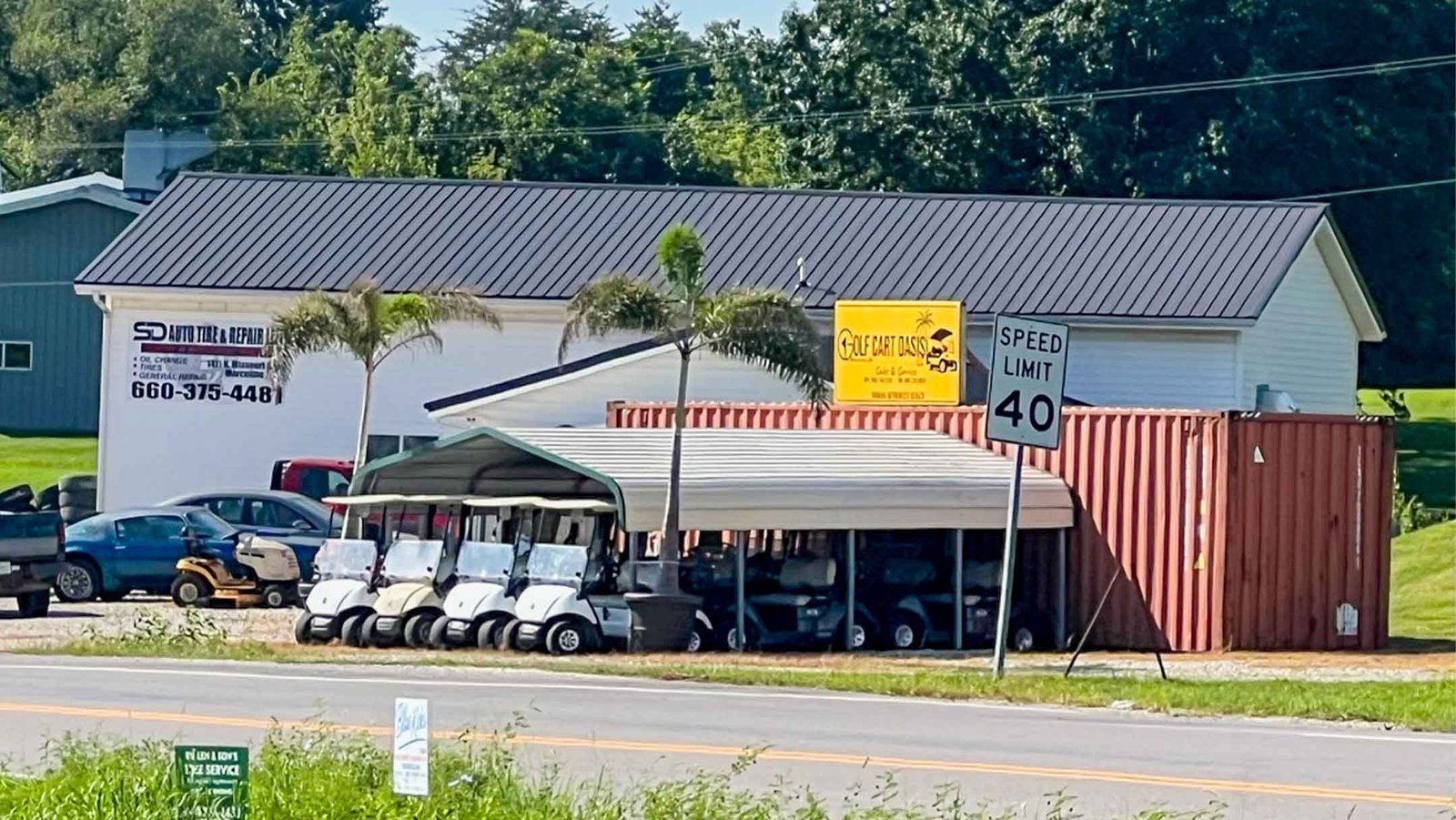 Golf Cart Oasis | VisitMarceline.com